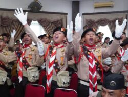 Lepas Kontingen Jambore Nasional XII, Pesan Plt Bupati Langkat: Jaga Nama Baik Daerah