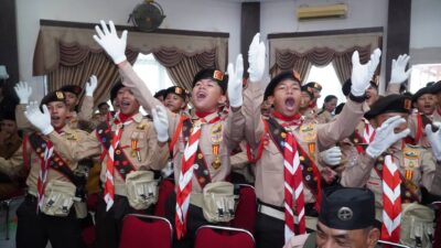 Lepas Kontingen Jambore Nasional XII, Pesan Plt Bupati Langkat: Jaga Nama Baik Daerah