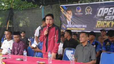 Sambut HUT RI Ke-81, Ricky Anthony Buka Turnamen Sepak Takraw RA Cup I 2026