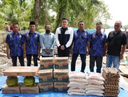 Rumah Hasan Terbakar, Ricky Anthony Hadir Mengobati Duka