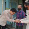 Rumah Sunardi dan Misno Terbakar, Ricky Anthony Hadir Bawa Bantuan