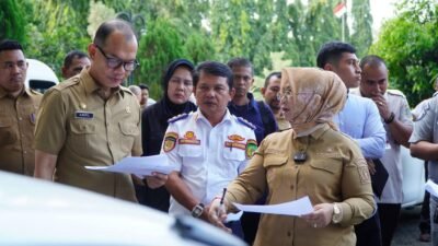 Tiorita Tertibkan Seluruh Kendaraan Dinas Pemkab Langkat