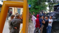 Kontraktor Lokal Geruduk Disdik dan Kantor Bupati Langkat, Pertanyakan Transparansi Proyek