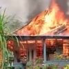 Rumah Ludes Terbakar, Tiga Keluarga di Pangkalan Brandan Terpaksa Mengungsi