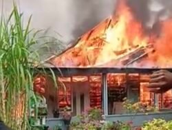 Rumah Ludes Terbakar, Tiga Keluarga di Pangkalan Brandan Terpaksa Mengungsi