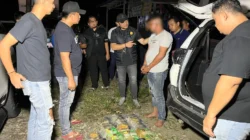 Kejar- kejaran di Langkat, Satresnarkoba Poltabes Medan Gagalkan Pengirim Sabu 24 Kg ke Palembang