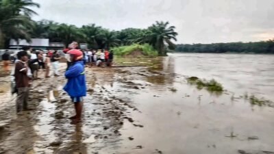 Debit Sungai Wampu hingga Besitang Naik, Permukiman Warga di Sekoci Kembali Terendam